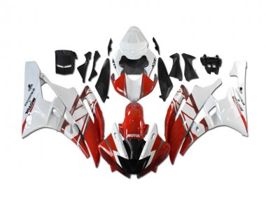 Kit Completo Carenagem R1 07-08 - Vermelho Branco
