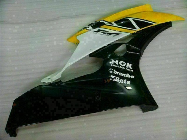 Kit Completo Carenagem R6 06-07 - Amarelo Preto Kit Completo Carenagem R6 06-07 - Amarelo Preto