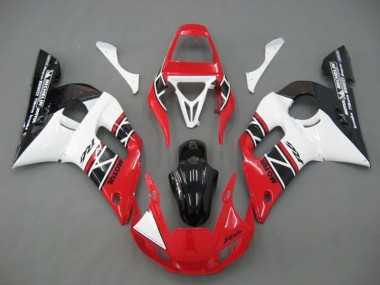 Kit Completo Carenagem R6 98-02 - Vermelho Branco Preto
