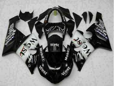 Kit Completo Carenagem ZX6R 05-06 - Preto