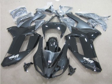 Kit Completo Carenagem ZX6R 07-08 - Preto Branco