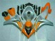 Kits Carenagem CBR 1000RR 08-11 - Laranja Prata Kits Carenagem CBR 1000RR 08-11 - Laranja Prata