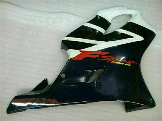 Kits Carenagem CBR 600 F4i 01-03 - Branco Preto Kits Carenagem CBR 600 F4i 01-03 - Branco Preto