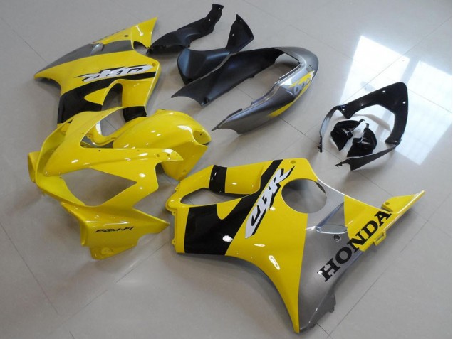 Kits Carenagem CBR 600 F4i 04-07 - Amarelo Cinzento Kits Carenagem CBR 600 F4i 04-07 - Amarelo Cinzento