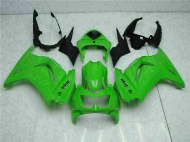 Kits Carenagem EX250 08-12 - Verde Preto Ninja