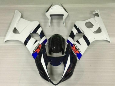 Kits Carenagem GSXR 1000 K3 03-04 - Branco Preto