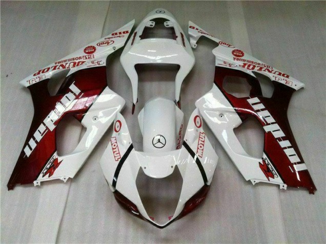 Kits Carenagem GSXR 1000 K3 03-04 - Vermelho Branco Kits Carenagem GSXR 1000 K3 03-04 - Vermelho Branco