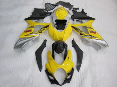 Kits Carenagem GSXR 1000 K7 07-08 - Amarelo Preto
