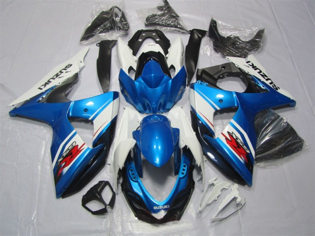 Kits Carenagem GSXR 1000 K9 09-16 - Azul Branco Kits Carenagem GSXR 1000 K9 09-16 - Azul Branco