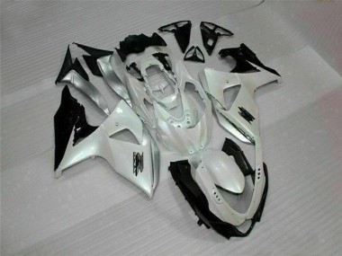 Kits Carenagem GSXR 1000 K9 09-16 - Branco Preto