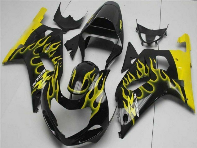 Kits Carenagem GSXR 600 / 750 K1 K2 K3 01-03 - Preto Kits Carenagem GSXR 600 / 750 K1 K2 K3 01-03 - Preto