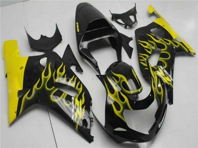 Kits Carenagem GSXR 600 / 750 K1 K2 K3 01-03 - Preto Kits Carenagem GSXR 600 / 750 K1 K2 K3 01-03 - Preto
