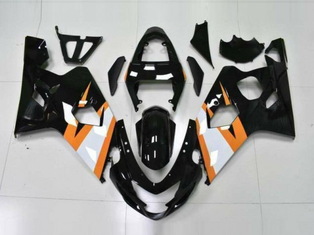 Kits Carenagem GSXR 600 / 750 K4 04-05 - Laranja Preto Kits Carenagem GSXR 600 / 750 K4 04-05 - Laranja Preto