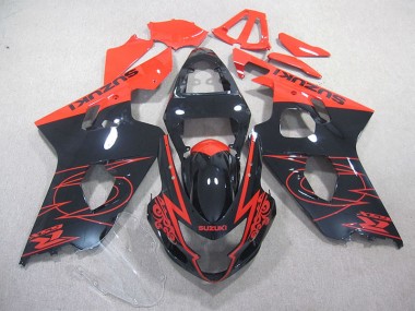 Kits Carenagem GSXR 750 K4 04-05 - Vermelho Preto
