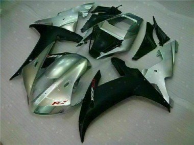 Kits Carenagem R1 02-03 - Prata Preto