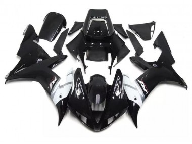 Kits Carenagem R1 02-03 - Preto Branco