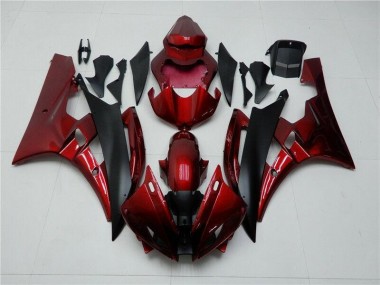Kits Carenagem R6 06-07 - Vermelho Preto