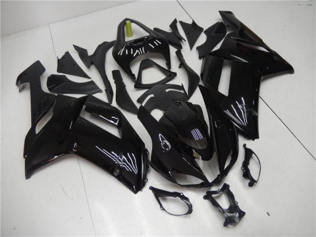 Kits Carenagem ZX6R 07-08 - Preto Brilhante Kits Carenagem ZX6R 07-08 - Preto Brilhante