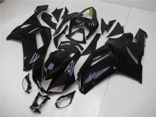 Kits Carenagem ZX6R 07-08 - Preto Brilhante Kits Carenagem ZX6R 07-08 - Preto Brilhante
