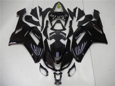 Kits Carenagem ZX6R 07-08 - Preto Brilhante