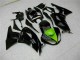 Kits Carenagem ZX6R 09-12 - Preto Verde Kits Carenagem ZX6R 09-12 - Preto Verde