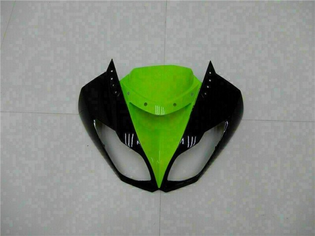 Kits Carenagem ZX6R 09-12 - Preto Verde Kits Carenagem ZX6R 09-12 - Preto Verde