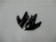 Kits Carenagem ZX6R 09-12 - Preto Verde Kits Carenagem ZX6R 09-12 - Preto Verde
