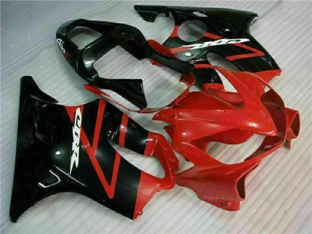 Kits Completo Carenagem CBR 600 F4i 01-03 - Vermelho Preto