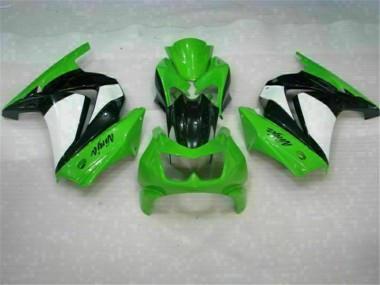 Kits Completo Carenagem EX250 08-12 - Verde Preto Ninja