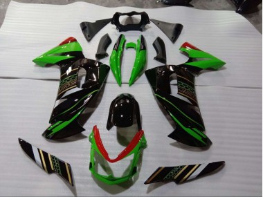 Kits Completo Carenagem EX650 09-11 - Verde Preto