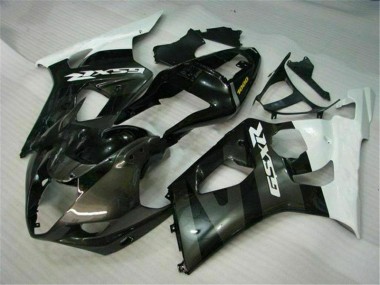 Kits Completo Carenagem GSXR 1000 K3 03-04 - Branco Preto
