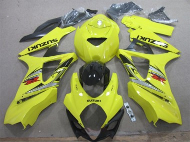 Kits Completo Carenagem GSXR 1000 K7 07-08 - Amarelo Preto