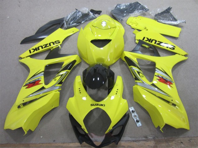 Kits Completo Carenagem GSXR 1000 K7 07-08 - Amarelo Preto Kits Completo Carenagem GSXR 1000 K7 07-08 - Amarelo Preto