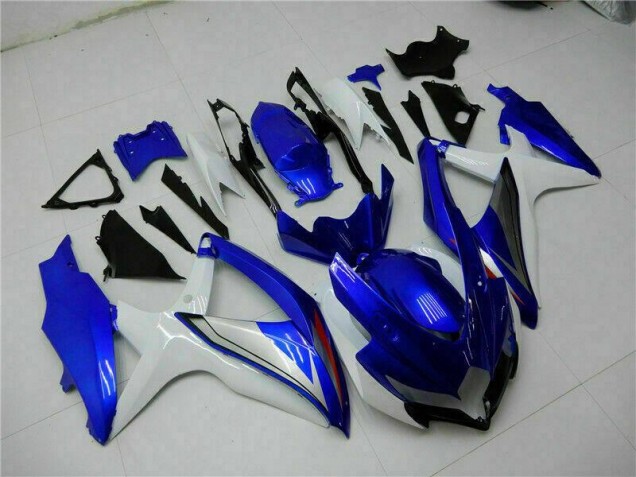 Kits Completo Carenagem GSXR 600 / 750 K8 08-10 - Azul Branco