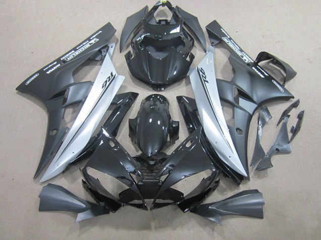 Kits Completo Carenagem R6 06-07 - Prata Preto Kits Completo Carenagem R6 06-07 - Prata Preto