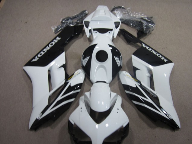 Plástico CBR 1000RR 04-05 - Preto Branco Plástico CBR 1000RR 04-05 - Preto Branco