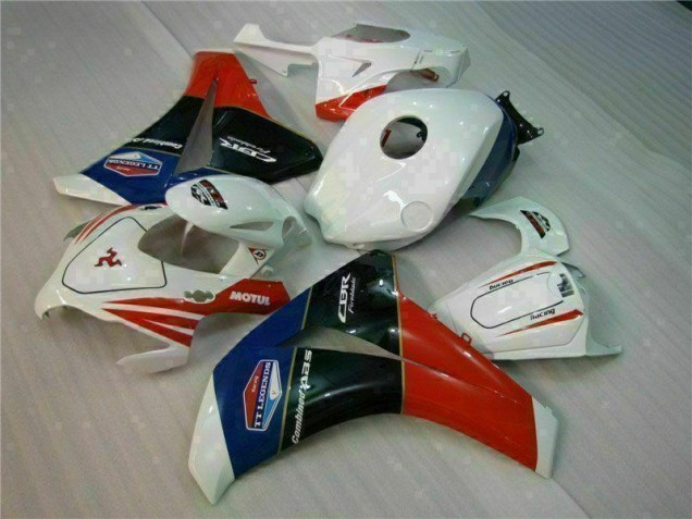 Plástico CBR 1000RR 08-11 - Vermelho Branco Plástico CBR 1000RR 08-11 - Vermelho Branco