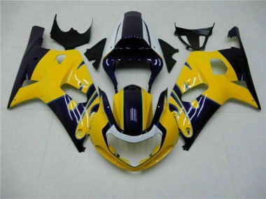 Plástico GSXR 600 / 750 K1 K2 K3 01-03 - Amarelo
