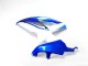 Plástico GSXR 600 / 750 K11 11-21 - Azul Branco Plástico GSXR 600 / 750 K11 11-21 - Azul Branco