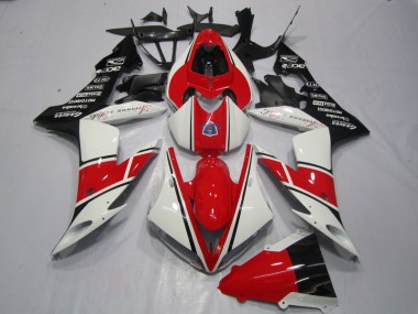 Plástico R1 04-06 - Vermelho Branco Preto