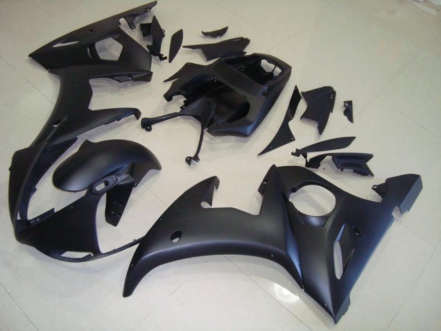 Plástico R6 03-05 - Preto Fosco Plástico R6 03-05 - Preto Fosco