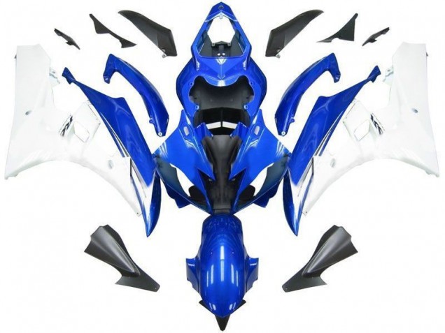Plástico R6 06-07 - Azul Branco Plástico R6 06-07 - Azul Branco