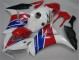 Plásticos CBR 1000RR 12-16 - Branco Azul Vermelho Plásticos CBR 1000RR 12-16 - Branco Azul Vermelho