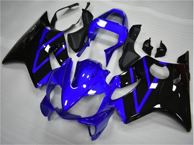 Plásticos CBR 600 F4i 01-03 - Azul Preto Plásticos CBR 600 F4i 01-03 - Azul Preto
