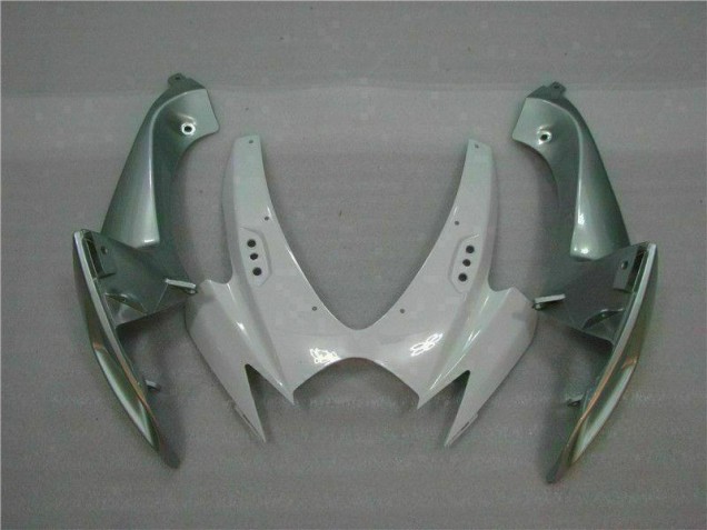 Plásticos GSXR 600 / 750 K6 06-07 - Branco Prata Plásticos GSXR 600 / 750 K6 06-07 - Branco Prata