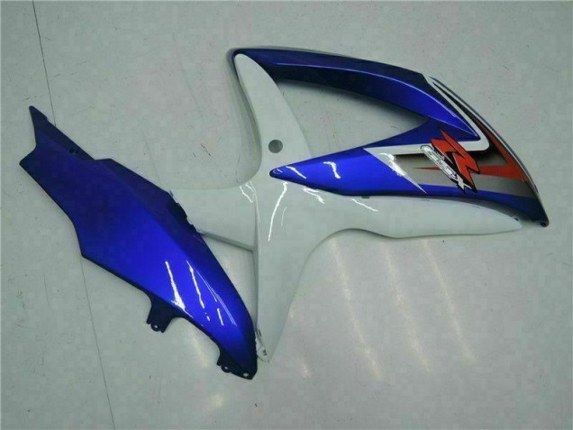 Plásticos GSXR 600 / 750 K8 08-10 - Azul Branco Plásticos GSXR 600 / 750 K8 08-10 - Azul Branco