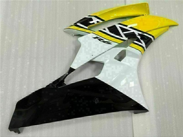 Plásticos R6 06-07 - Amarelo Branco Preto
